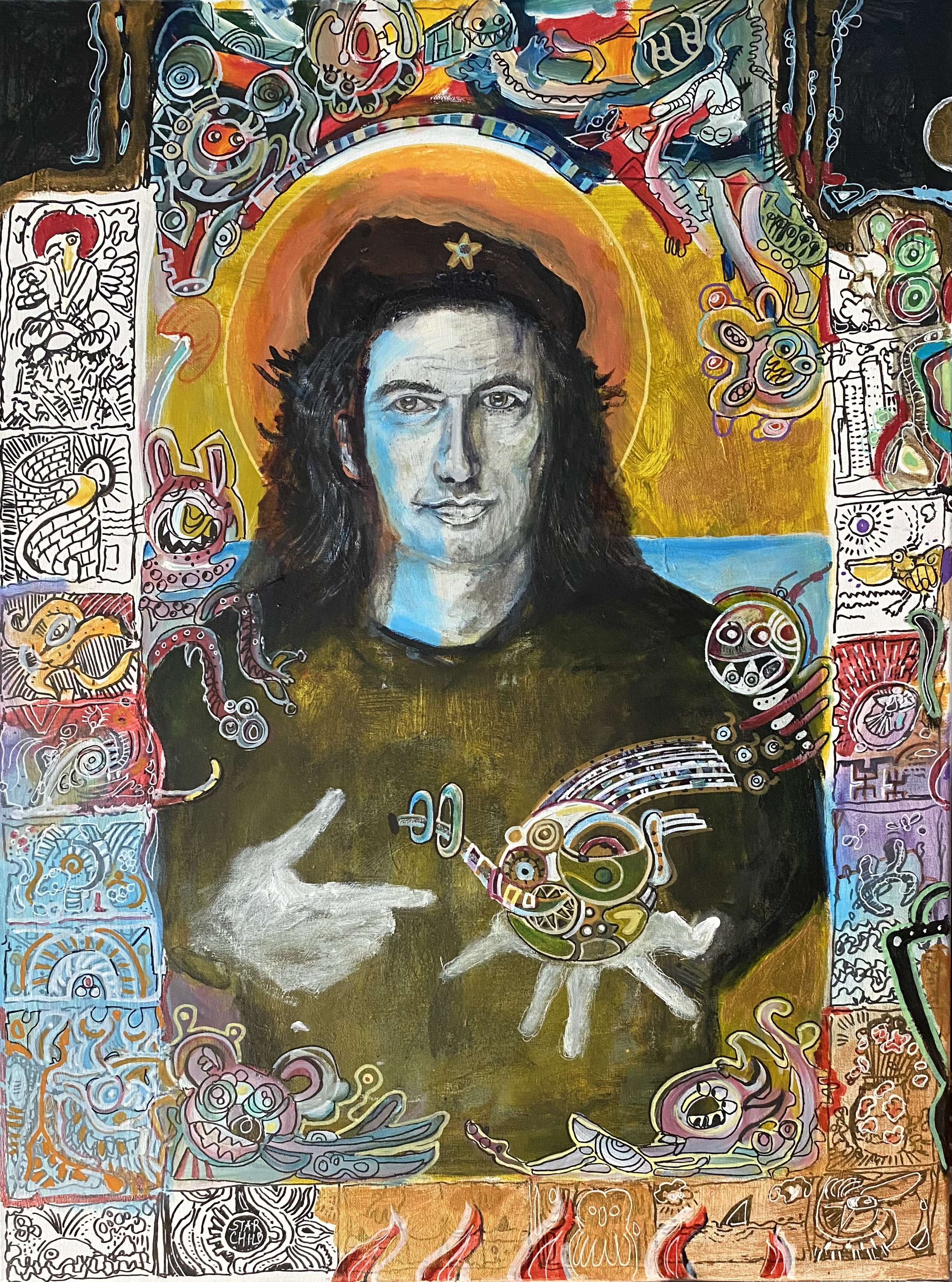 Zelfportret Glenn Pennock